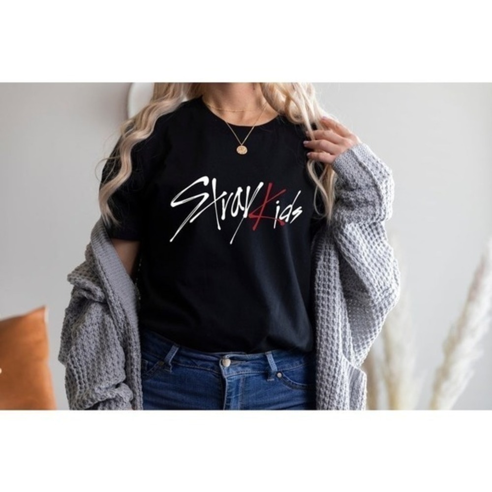 Stray Kids Logo Shirt Skz Shirt Stray Kids Kpop Shirt 1